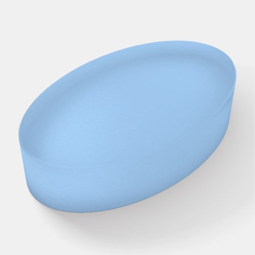 Baby blue eyes solid color  paperweight