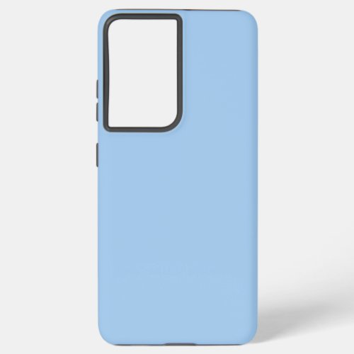 Baby blue eyes solid color  samsung galaxy s21 ultra case