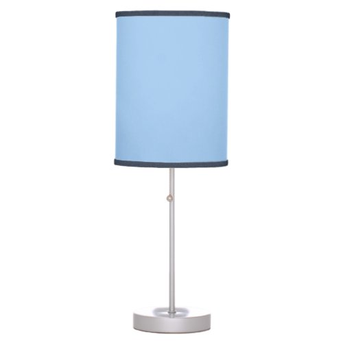 Baby blue eyes solid color  table lamp