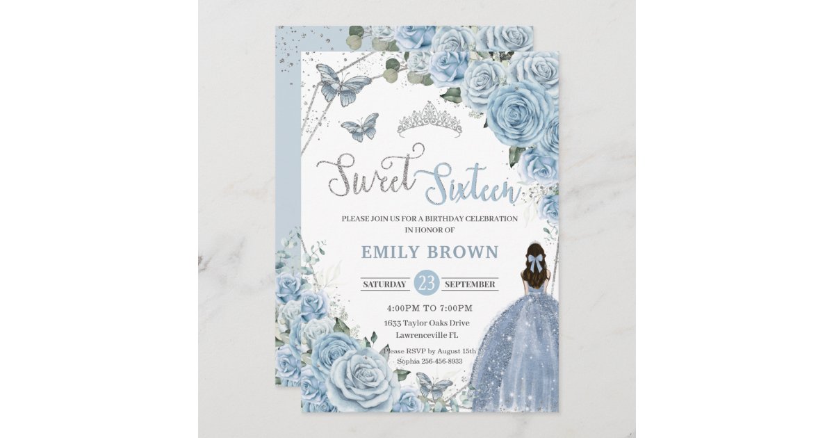 sweet sixteen invitations