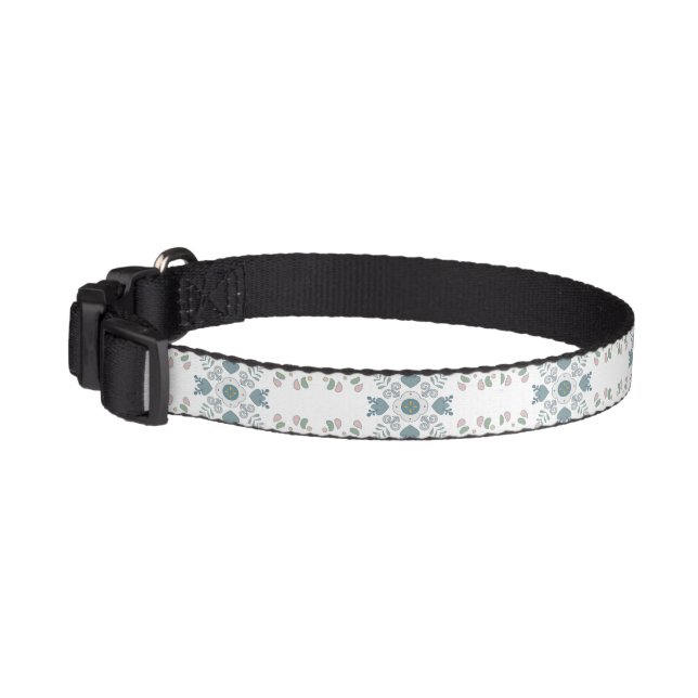Baby Blue Floral Collar (Left)
