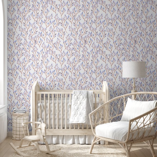 Baby Blue Flowers Wallpaper (Kids)