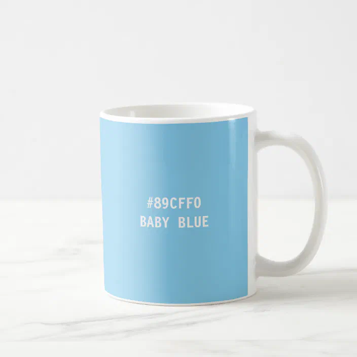 Baby Blue Hex Code Color Code Mug Zazzle Com Baby Blue Hex Code Color Code Mug Zazzle Com