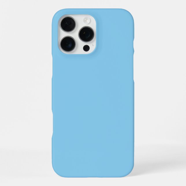 Baby Blue iPhone Case (Back)