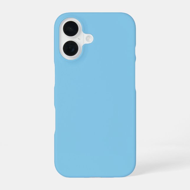 Baby Blue iPhone Case (Back)