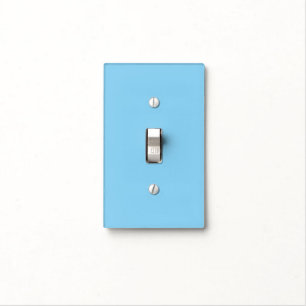 Baby Blue Light Switch Cover