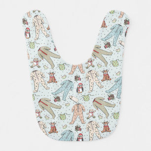 Baby Blue My First Christmas Gender Neutral Bib