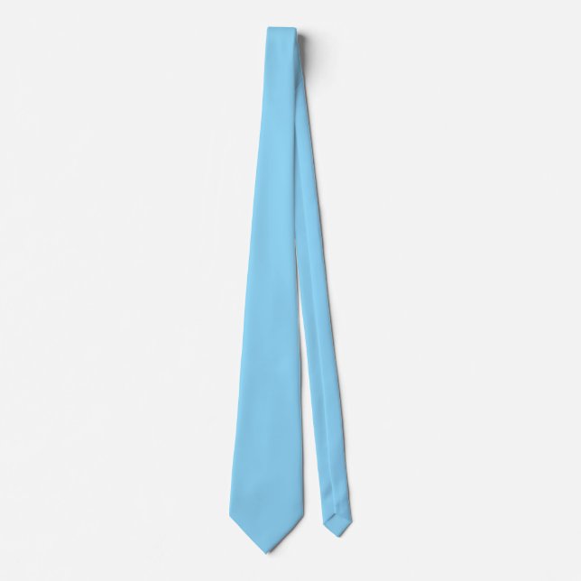Baby blue neck tie (Front)