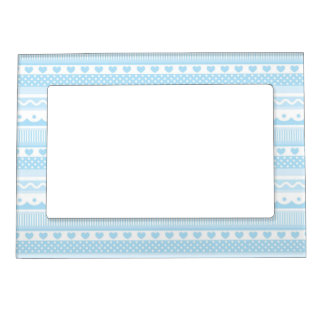 Baby Blue Magnetic Frames - Baby Blue Picture Frame Magnets | Zazzle