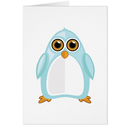 Baby Blue Penguin Cards (Front)