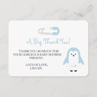Baby Blue Penguin Thank You