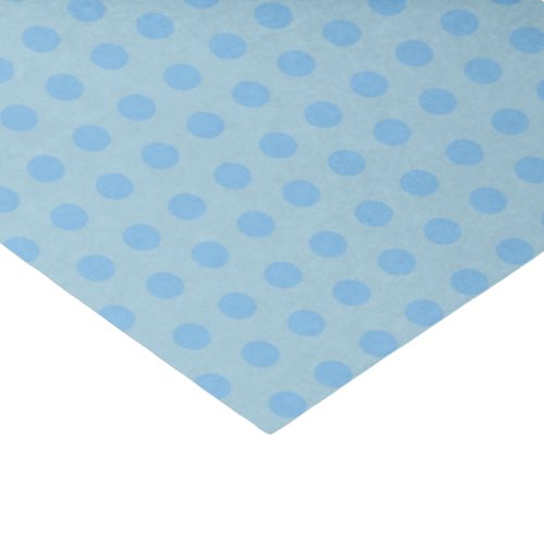 Baby Blue Polka Dots  DIY Background Colors Tissue Paper