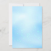 Baby Blue Quinceanera Invitation (Back)