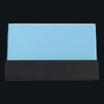 Baby Blue Solid Color | Classic | Elegant Desk Business Card Holder<br><div class="desc">Baby Blue Solid Color | Classic | Elegant | Trendy | Stylish | Gift</div>