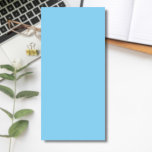 Baby Blue Solid Color | Classic | Elegant Magnetic Notepad<br><div class="desc">Baby Blue Solid Color | Classic | Elegant | Trendy | Stylish | Gift</div>