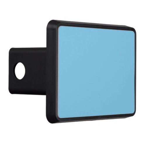 Baby blue  solid color hitch cover