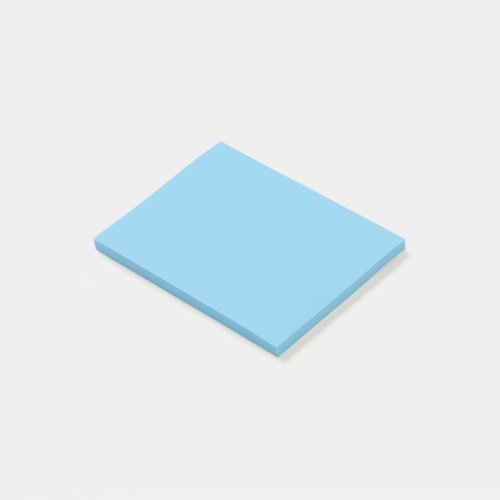 Baby blue  solid color post_it notes