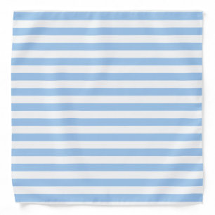 Baby Blue Stripes Bandana
