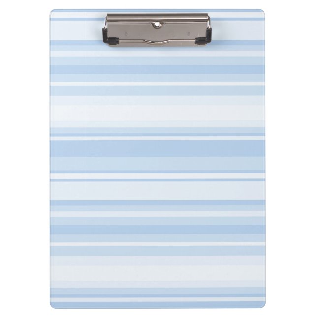 Baby blue stripes clipboard (Front)