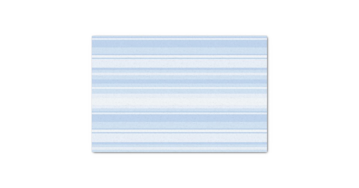 Pale blue and white candy stripes tissue paper