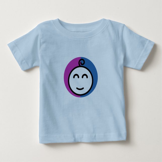 Baby Blue T-Shirt (0-24M) (Front)