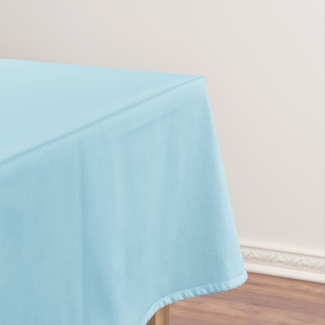 Baby Blue Tablecloth (In Situ)
