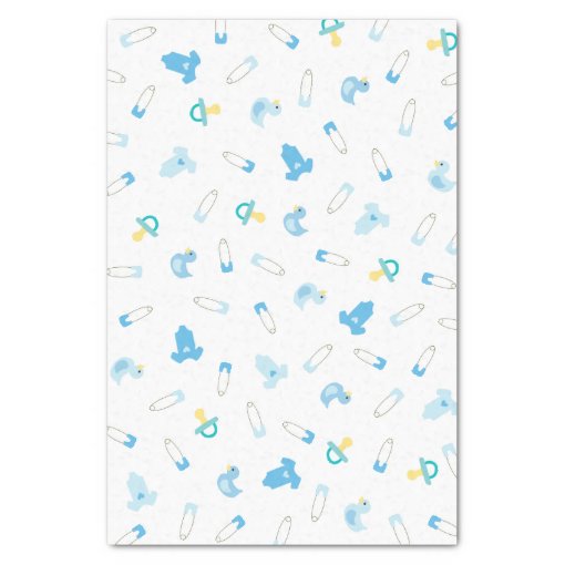 Baby Blue Tissue Paper Zazzle