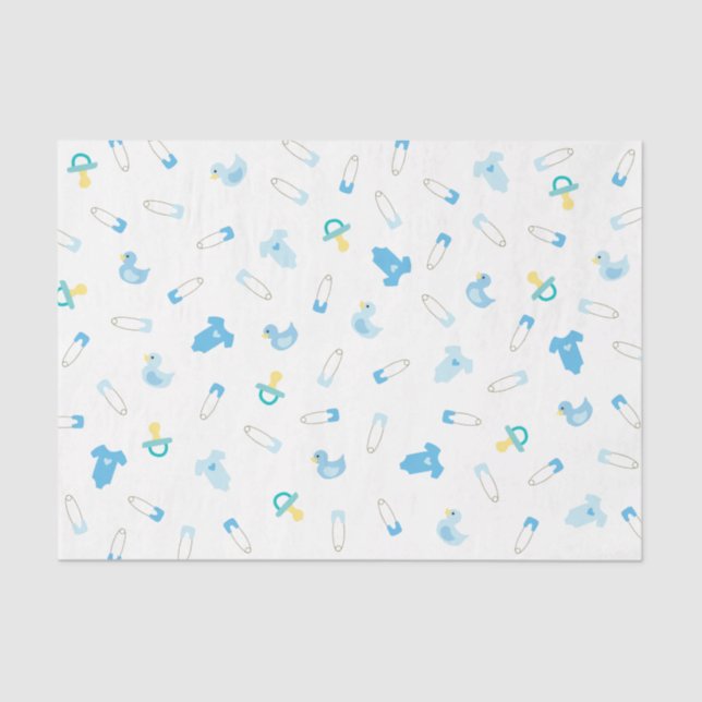 Baby Blue Tissue Paper (Front)