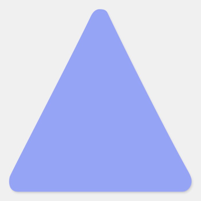 Baby Blue Triangle Sticker