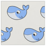 Baby Blue Whale Fabric