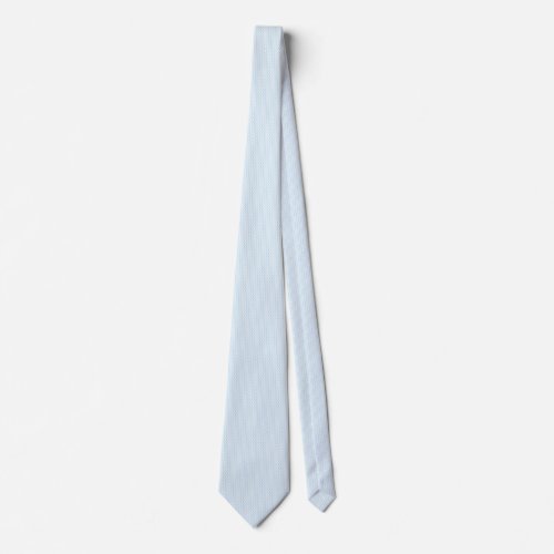Baby Blue Yarn Chevrons Knit Pattern Customizable Neck Tie
