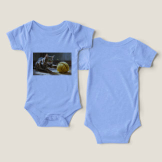 baby bodsuit with a cat <3 infant t-shirt