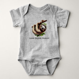 Baby Body Bodysuit - Cute Hanging Baby Sloth