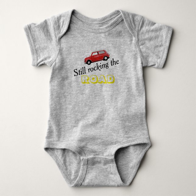 baby Body Mini Cooper Bodysuit (Front)