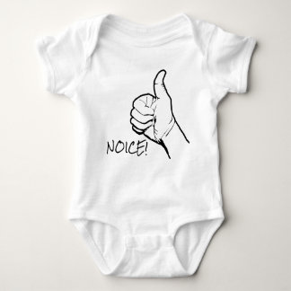 Baby body NICE THUMB UP Bodysuit