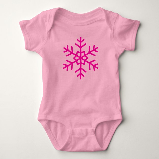 Baby Body Pink Baby Bodysuit (Front)