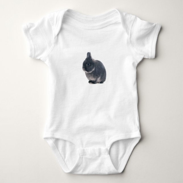 Baby Body Suit - Bunny  Baby Bodysuit (Front)