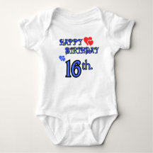Baby Bodysuit Birthday 16