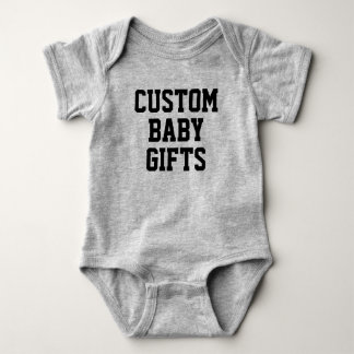 Baby Bodysuit Custom Baby Gifts Blank Template
