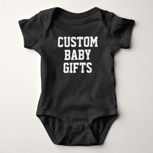 Baby Bodysuit Custom Baby Gifts Blank Template