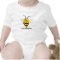 Baby Bodysuit Cute Bee Design