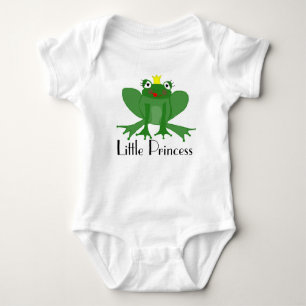 Baby Bodysuit Cute Princess Frog