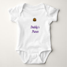 Baby Bodysuit (Daddy's Prince)