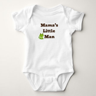 Baby bodysuit for baby boy with frog design