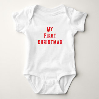 Baby bodysuit for christmas