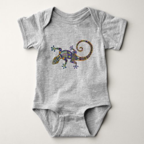 Baby bodysuit _ gecko