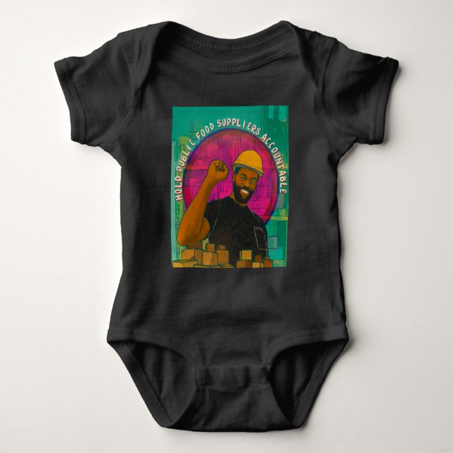 Baby Bodysuit: Hold Public Suppliers Accountable Baby Bodysuit (Front)
