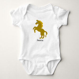 Baby Bodysuit Horse Design