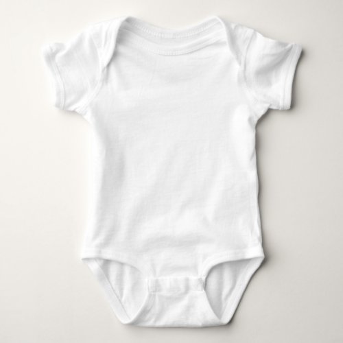 Baby Bodysuit Jersey DIY 05 color choices Template