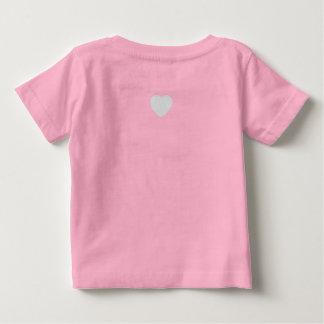 Baby bodysuit "pcog" round w/ scripture & heart